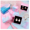 China Wholesale Custom Navy Necklace And Earring Paper Boxes