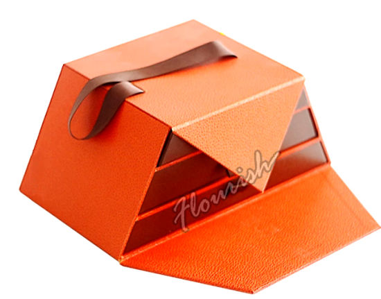 Custom Printing Cardboard Jewelry Flower Gift Storage Box with Drawer