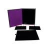 Purple Cardboard Cosmetic Gift Packaging Box with Insert