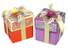 Full Color Specially Made Chocolate Candy Gift Packaging Box with Ribbon Closure