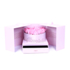 Romantic Pink Color Flower Packaging and Holding Cardboard Box for Wedding Ceremony