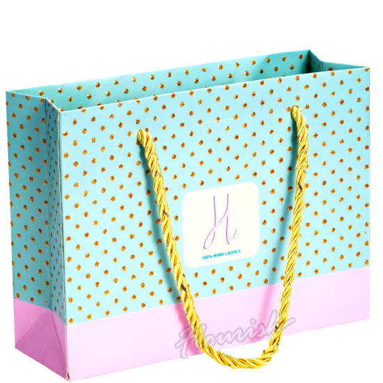 Sweet Girls Pink Stripe Birthday Gift Bag