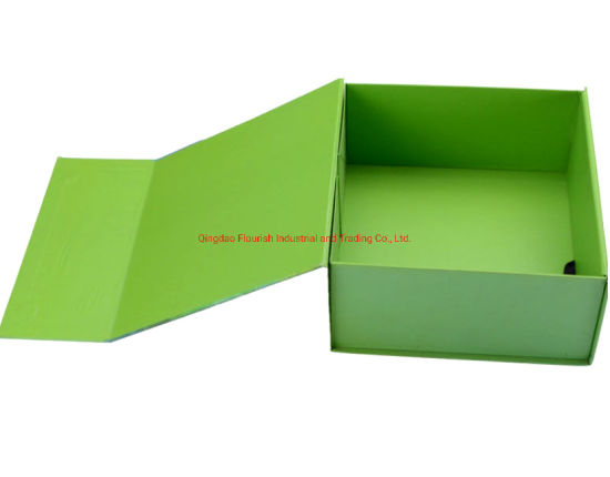Custom Logo Strong Cardboard Wine Tea Gift Packaging Box with Magnetic Closure