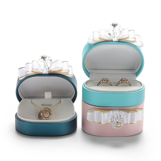 China Manufacturer Wholesale Luxury PU Leather Jewellery Box
