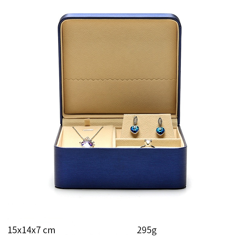 High End Custom Luxury PU Leather Jewellery Box