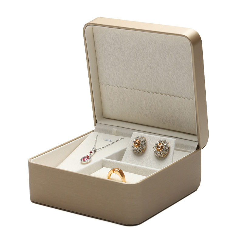 High End Custom Luxury PU Leather Jewellery Box