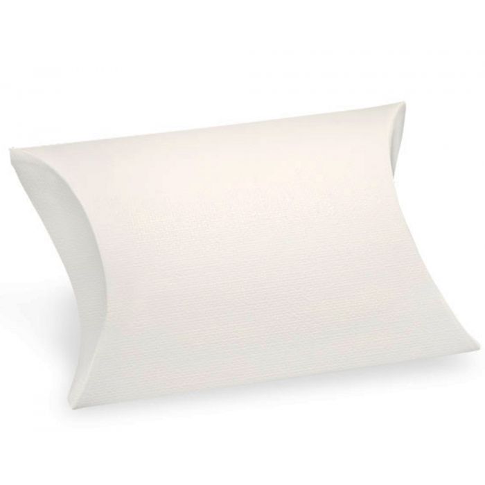 Eco-friendly Flat Pack Brown Kraft Paper Pillow Box