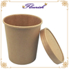 Round Tube Kraft Paper Coffee Soup Box