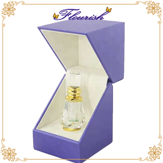 Promotional Elegant Blue Square Cardboard Perfume Box