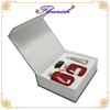 Gold Foil Cardboard Cosmetic Paper Box with Magnetic Closure