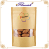 Food Grade Brown Kraft Paper Zipper Bag 