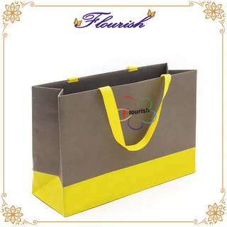Gold Foil Stamping Garment Wrapping Large Bag