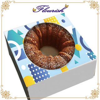 Personalized Donuts Stock Box with Window