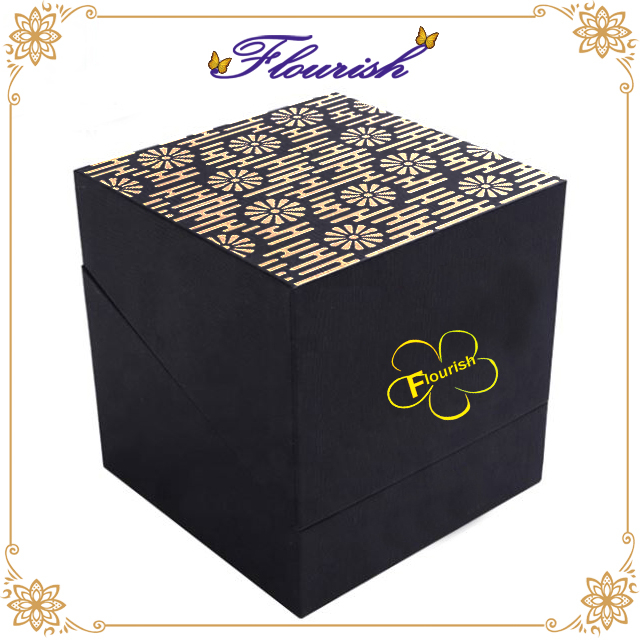 Men's Vintage Black Perfume Fragrance Box