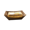 Recyclable Grease Proof Food Storage Paper Tray Box
