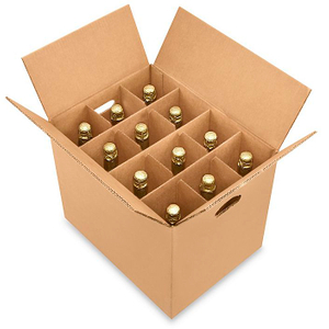 Red Wine Advanced Packaging Eco-Friendly Custom Logo Printed Cardboard Corrugated E-Commerce Business Packaging Mailing Boxes