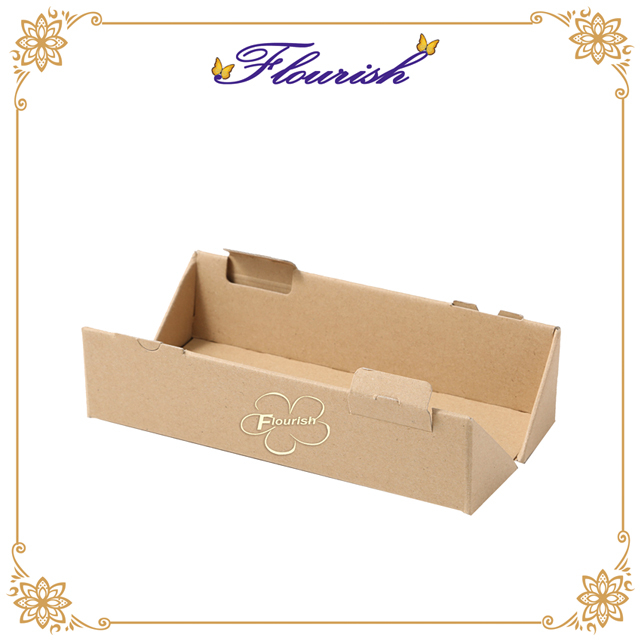 Strong Durable Heavy Duty Corrugated Paper Fine Wine Champagne Triangular Tube Box