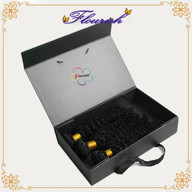 Classic Human Wig And Hair Extension Packaging Beaty Salon Box