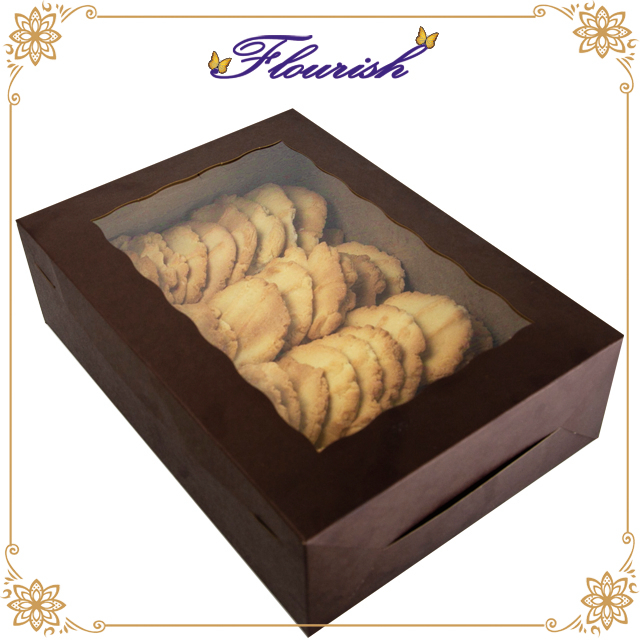 Food Grade Dessert Cookie Box for Tea Time