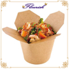 Eco-Friendly Recyclable Food Grade Kraft Paper Restarant Fast Food Instant Noodle Box