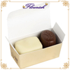 Factory Direct Sale Simple Style Beige Cardboard Dessert Packaging Box