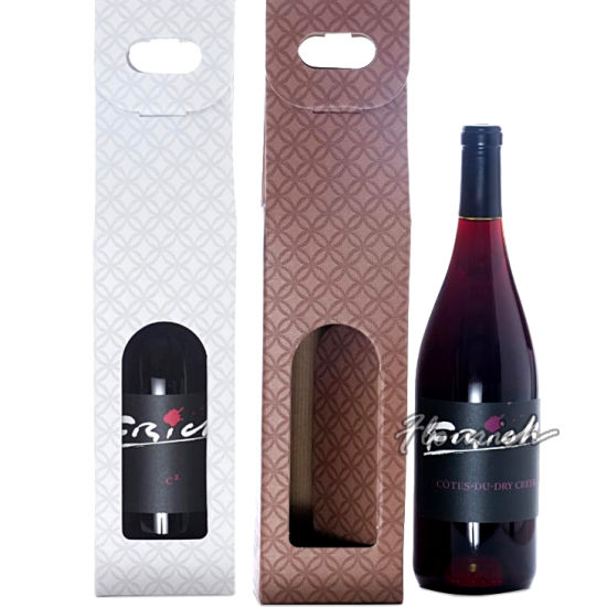 Brown Kraft Paper Wine Champagne Beer Drinks Packaging Bag 