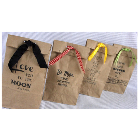 Food Grade Brown Kraft Paper Zipper Bag 
