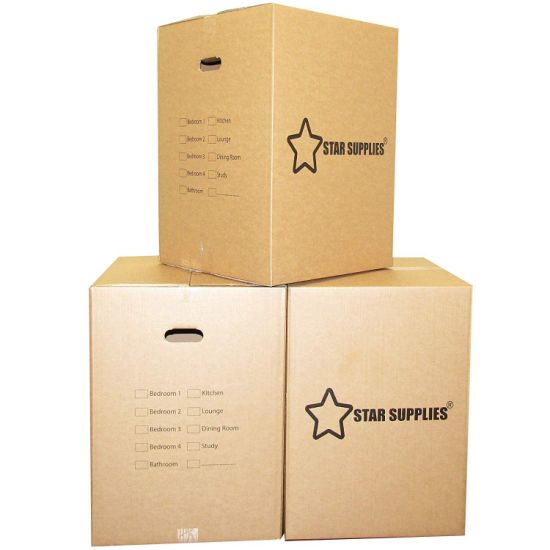 China Retail Speciality Document Storage Brown Carton Box