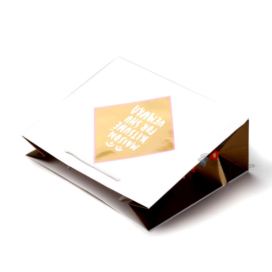 Custom Silver Foil Dazzle Starry Party Bag
