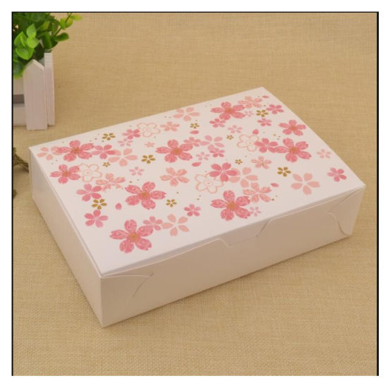 Red Cardboard Lady's Shoe Storage Paper Box