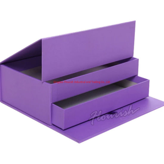 Silver Stamping Skin Solution Cosmetic Packaging Box
