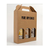 China Made Kraft Cardboard Beer Bottle Carrier
