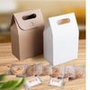 Rigid Brown Kraft Paper Diecut Bag