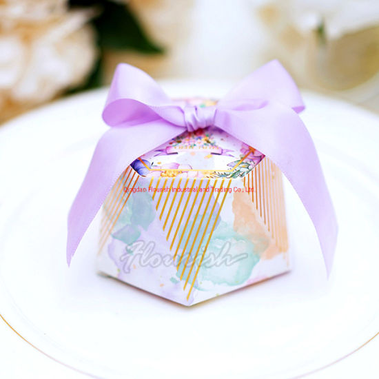 Checker Printing Coated Paper Cupcake Pancake Packaing Octagon Box