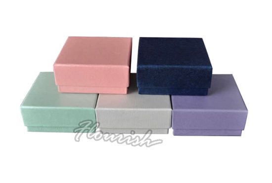 Simple Drawer Type Plain Color Jewelry Brooch Box