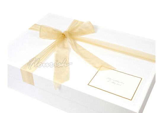 White Color Birthday Clothes Packing And Storage Gift Box 