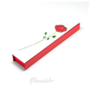 Florist Printed Rectangle White Jewelry Box