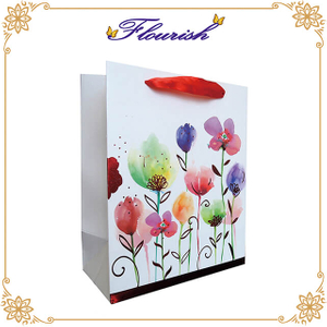 High End Rigid Cardboard Gift Packaging Paper Box with Ribbon 