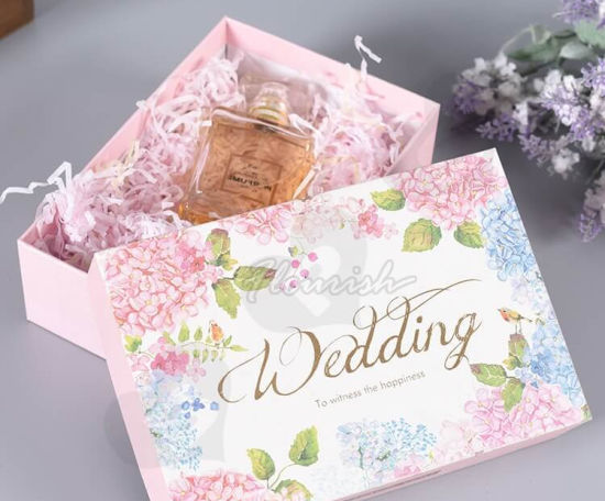 Beautiful Florist Printing Art Paper Cupcake Box