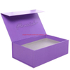 Gold Foil Cardboard Cosmetic Paper Box with Magnetic Closure
