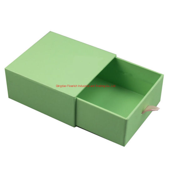 High End Drawer Equipped Jewelry Packaging Paper Box 