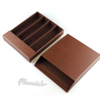 Dark Black Brown Snack Display Box