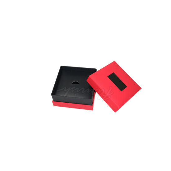 Promotional Rigid Cardboard Bracelet Display Box with Neck And Base