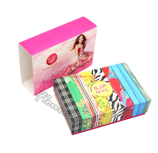 Fashionable High Quality Girls′ Pink Wig Hair Extension Box