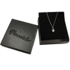 Luxury Black Velvet Ring Packaging Cardboard Box
