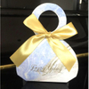Fancy Art Paper Party Gift Packaging Triangle Box