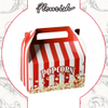 Golden Dot Printing Party Favor Tall Cake Box