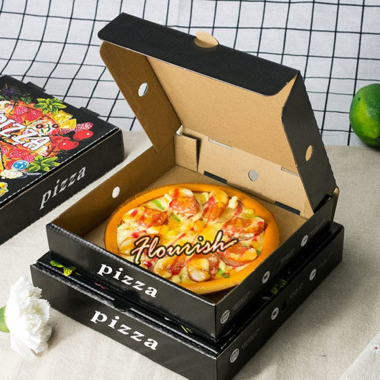 Mini Size Pizza Slice Packaging Food Box