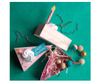 Unique Design Triangle Shaped White Wedding Gift Explosion Box