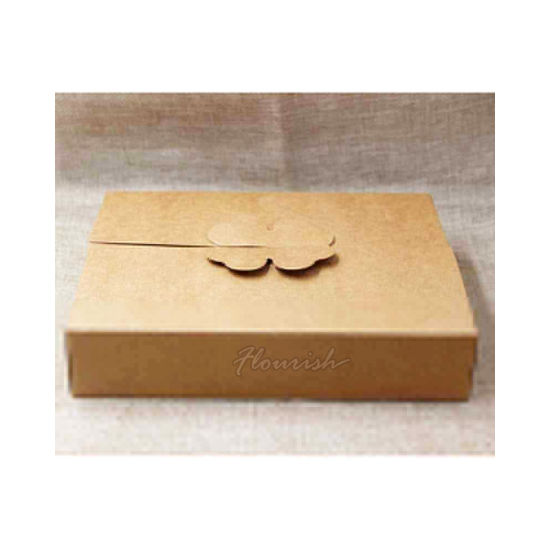 Window Type Men's Bathrobe Storage Kraft Paper Box